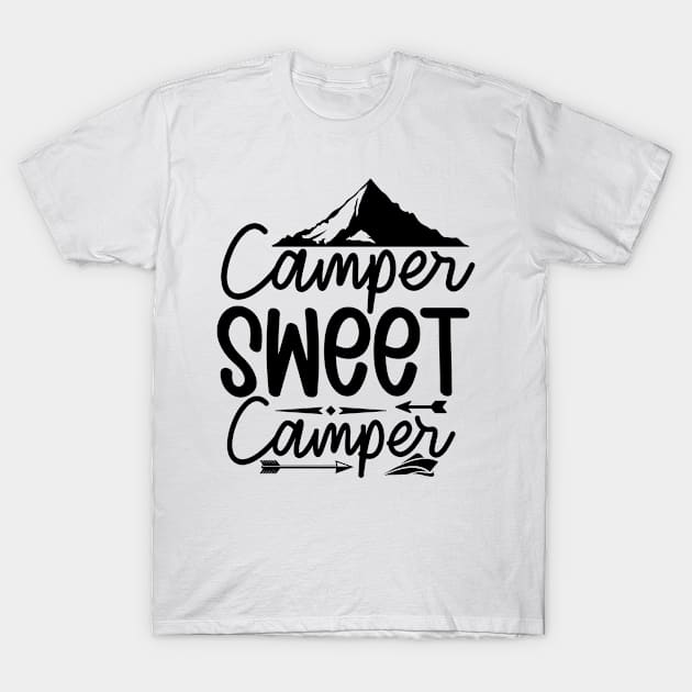 Camper sweet camper T-Shirt by BunnyCreative